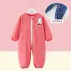 Roupas de escalada para bebês, macacão de uma peça, roupas de escalada, roupas de uma peça para bebês, roupas anti-sujeira para atividades ao ar livre, de corpo inteiro, para crianças, outono e inverno