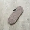Calcetines invisibles para hombre de verano no se caen del talón silicona antideslizante base de toalla engrosada base de rizo calcetines de corte bajo