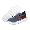 Zapatillas de Malla para Hombre Primavera y Verano Slip-On Casuales Zapatos Deportivos Zapatos de Tela Old Beijing Zapatos de Talla Grande para Hombre