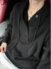 Suéter holgado de otoño e invierno para hombre, chaqueta con capucha, estilo informal, de marca Cleanfit Plutton