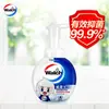 Limpiador de Manos Espumoso Welloux Doble Cuidado Hidrata Botella de 300ml Bacteriostasis Universal para la Salud para Adultos Estudiantes y Niños