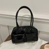 2024 Nuevo Bolso Vintage Combinable Bolso de Hombro Sencillo y a la Moda Bolso de Hombro Único Bolso de Viaje para Mujer de Color Sólido