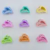 Presilha de Cabelo Infantil Laço High-End Fosco Pequeno Clip Tubarão Franja Fios Soltos Lateral Pinça de Cabelo para Bebê
