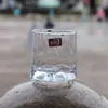 Vaso de Cristal para Whisky Taza de Piña Japonés Irregular Asimétrico Vaso de Cerveza Cristalería Vaso Old Fashioned Retorcido