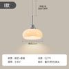 2025 Novo Lustre Pequeno Moderno Simples de Cobre para Restaurante Bar Lâmpada de Cabeceira de Quarto Vidro Creme Lustre Pequeno