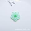 Flor de cristal flor de cinco pétalos accesorios de resina DIY funda para teléfono móvil pasador para el pelo accesorios para el cabello pendientes caja de almacenamiento materiales hechos a mano