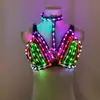 Lingerie Personalizada Luminosa da Moda Tendência Europeia e Americana Sexy Roupa de Rua Boate Performance Sutiã Sutiã Colorido de Led