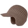 Gorro de Punto de Invierno para Hombre, Cálido y Cortavientos, Adecuado para Ciclismo al Aire Libre, Protección para las Orejas, Versátil y Grueso para Mayor Calidez