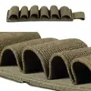 Bolsa Táctica para Almacenamiento de Cartuchos de Caza Bolsa de Accesorios MOLLE Estilo Militar Bolsa para Cartuchos de 12G Bolsa Redonda para Perdigones de 6 Agujeros