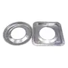 Alfombrilla a Prueba de Aceite para Estufa de Gas, Bandeja de Papel de Aluminio para Estufa de Gas, Alfombrilla Anti-Suciedad para Cubierta de Estufa, Adhesivo, Cubierta Protectora de Estufa, Cocina de Gas Licuado