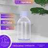 Spot 100ml transparente garrafa de ombro oblíqua pet garrafa de plástico reagente frasco líquido medicamento amostra óleo de peixe cola Cordyceps frasco de cuidados de saúde