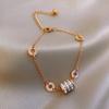 Pulsera de Cintura Pequeña de Moda para Mujer Diseño Nicho de Lujo Ligero Sentido Avanzado Pulsera Simple Novia Exquisita Pulsera Estilo Mori