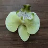 Flor Artificial Phalaenopsis Cabeza Souvenir Decoración Película de Impresión 3D Flor Falsa Hecho a Mano DIY Pasador Corsage Accesorios