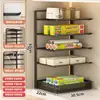 Artefactos de Almacenamiento para Cocina Bolsa para Frutas y Verduras Frescas Estante de Almacenamiento Cubierta de Film Plástico para Gabinete Caja de Almacenamiento Estante para Condimentos de Gabinete