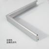 Perfil de aleación de aluminio de arco de alto espesor marco de fotos de póster líneas decorativas de aleación de aluminio marco exterior de pasillo montaje de marco de fotos grande