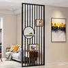 Luz Nórdica Lujo Pantalla Divisoria Sala de Estar Simple Creativo Vestíbulo Arte de Hierro Estante Decorativo Estante de Almacenamiento Celosía Hueco