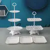 Suporte de mesa para sobremesas, pratos, expositores, enfeites, bandeja para lanches e frutas, decoração de casamento, mesa de centro para sala de estar, prato de frutas personalizado