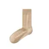 Calcetines 91% Lana Pura para Mujer en Otoño e Invierno de Longitud Media Calientes Forrados de Felpa Engrosados Resistentes al Frío del Noreste Calcetines de Merino Cachemir