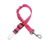 Suministros para mascotas, cinturón de seguridad para coche, correa para perros y gatos, amortiguador telescópico, correa de cuerda de seguridad elástica reflectante