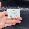 Brincos de Zircônia Pérola Zero-Shang para Mulheres, Únicos e Versáteis, Pino de Prata S925, Atacado de Acessórios Yiwu, Estilo Outono/Inverno, Garantia Pós-Venda