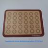 Conjunto Combinado de Tapetes de Silicone Personalizados para Assar Tapete de Assar Resistente a Altas Temperaturas Tapete para Assar Macarons Tapete de Forno Tapete de Assar