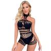 Venta al por mayor Europa y Estados Unidos tentación falda de encaje jacquard perspectiva lencería sexy belleza sexy pasión uniforme talla única gratis