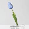 Boda flor azul artificial accesorios decoración hogar tulipanes adornos flor de seda rosa guía de camino arreglo floral comercio exterior flor falsa