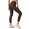 Mallas de Yoga para Mujer de Cintura Alta con Elevación de Glúteos, Secado Rápido, Elásticas, con Tiras Reflectantes para Correr de Noche, Correr al Aire Libre y Puños de Pierna Recortables