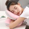 Artefacto para siesta almohada para acostarse estudiante almohada de seda helada almohada multifunción almohada en forma de V para acostarse oficina relleno de algodón pp
