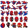Set de charms para zapatos de la serie Spider-Man hebilla para zapatos con agujeros hebilla decorativa decoración de croc