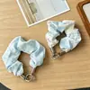 Lindo Scrunchie Floral a Cuadros para Correa de Teléfono, Cuerda de Tela para Muñeca, Anti-Pérdida para Botella de Agua, Bolsa, Encanto para Llaves