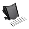 Adecuado para Placa Delantera Qulong Light Bee 79Bike Tanli Versión Mejorada Cubierta Frontal Modificada a Prueba de Viento e Impermeable con Correas de Amarre