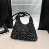 2026 Novo Estilo Bolsa de Mão Casual Retrô Estampada Elegante com Laço Grande Capacidade para o Dia a Dia Bolsa Tote de Ombro/Axila