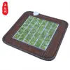 Cortina de cuentas de jade cojín calefactor cojín de masaje cojín para silla 45x 45 cm productos de regalo ventas directas de fábrica