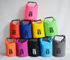 Bolsa impermeable de malla con clip de PVC, bolsa de barril impermeable de fábrica, bolsa impermeable para exteriores, bolsa de barril impermeable, bolsa para nadar