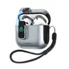 Adequado para Capa de Fone de Ouvido Airpodspro2 Apple Pro Segunda Geração Suporte Pop-Up Concha de Fone de Ouvido Capa Protetora Airpods4