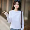 Camiseta Manga Longa Roxa para Mulheres, Gola Redonda, Top Esportivo Emagrecedor, Secagem Rápida, Proteção Solar, Peça Íntima Right-Shoulder Slim-Fit, Roupa para Yoga
