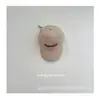 Nueva gorra de béisbol coreana para niños y niñas, gorra para bebé de estilo occidental con letras bordadas, parasol, protección solar, gorra para bebé