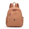 2026 Nueva Mochila para Mujer Tela de Nylon Estilo Coreano Versátil Hombro Único Cruzada Bolso Escolar Mini Mochila Pequeña de Viaje para Mujer
