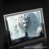 Ruixing Co-Name 3d Black Myth Wukong Genuíno Periférico Moldura de Cristal ins Estilo Alto Valor de Cor Ornamentos de Mesa