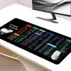 Grande Espessado Cartoon Edge Lock Office Learning Atalho Mouse Pad Teclado Mesa Mat Internet Café Game Edge Wrapping Antiderrapante