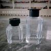 Botella de aroma de corte cuadrado sin fuego, botella volátil de ratán, fragancia simple, botella vacía, fabricantes en stock, vidrio transparente