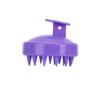 Cepillo de champú para masaje, práctico dispositivo de silicona para lavar el cabello, limpieza del cuero cabelludo, peine de baño suave, herramienta de peluquería