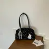 Bolsa de Ombro Única Shuai Mi Home Sweet para Mulheres 2026 Verão Nova Moda Floral Grande Capacidade Bolsa de Axila Bolsa de Mão Tendência