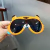 Nuevas Gafas de Sol Infantiles de Dibujos Animados de Tigre Pequeño Forma Linda Gafas de Sol de Silicona para Bebé Polaroid Gafas de Venta Caliente Transfronteriza