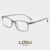 Óculos TR armação redonda pequena para estudantes do sexo feminino com lentes planas espelhadas moda versão coreana da fábrica direto 8130