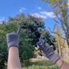 Añadir guantes de terciopelo otoño e invierno guantes para hombre y mujer guantes cálidos engrosados guantes de ciclismo a prueba de frío anticongelante guantes de punto para exteriores