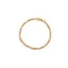 Pulsera Hip-Hop Materiales para Manualidades Cadena Furgaro Oro Electrochapado Pigmento No Desvanecible Cadena Pura Acero Inoxidable Joyería de Mano