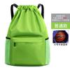 Mochila con cordón, portátil, con bolsillo para entrenamiento de baloncesto, maratón, publicidad, fitness, deportes, mochila personalizable.