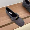 Primeiro Encontro Jifa Sapatos Mary Jane Franceses 2026 Novo Outono/Inverno Veludo Plus Pelo Sapatos de Solado Único Aumento de Altura Interna Estilo Coco Chanel Combinando com Saias